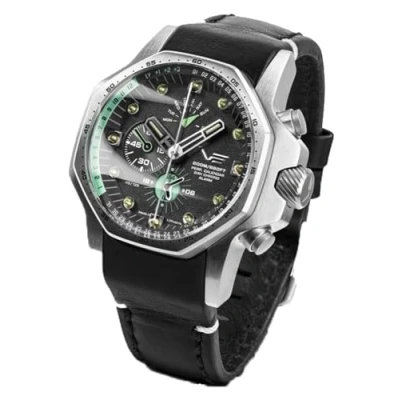Abbildung von Vostok Europe YM86 640A695 Herrenuhr Atomic Age Multifunktion Schwarz