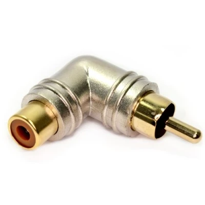 Abbildung von HQ 90 Grad Chinch Cinch Buchse Zum Einzelne Stecker Adapter