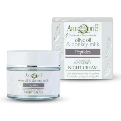 Abbildung von Aphrodite Anti Falten &amp; Pollution Nachtcreme. Tägliche Nachtbehandlung zur Beruhigung der Haut und Verbesserung Hautelastizität (50 ml / 1,70 fl oz) (Anti Pollution)