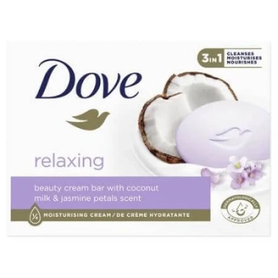 Abbildung von Unilever Gesichtsmaske Dove Entspannende Bar Seife 3in1 Kokosnussmilch &amp; Jasmin 90g