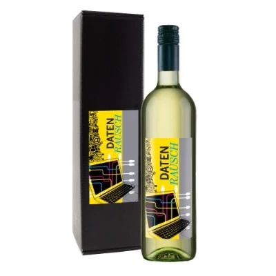 Abbildung von Bull &amp; Bear Wein Geschenk &quot;Datenrausch&quot;, Chardonnay 0,75 l, elegantes