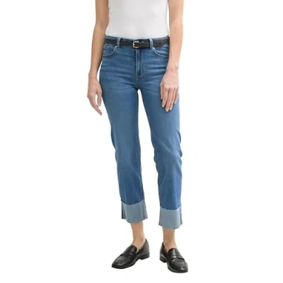 Abbildung von TOM Tailor KATE Jeans Straight Leg, Damen, Größe: 33x28, Clean light stone blue denim