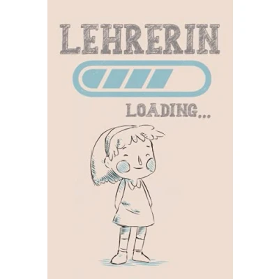 Abbildung von Lehrerin loading: Geschenk für werdende Lehrerinnen / Lehramtstudium Referendariat Lehrer Notizbuch liniert 120 Seiten
