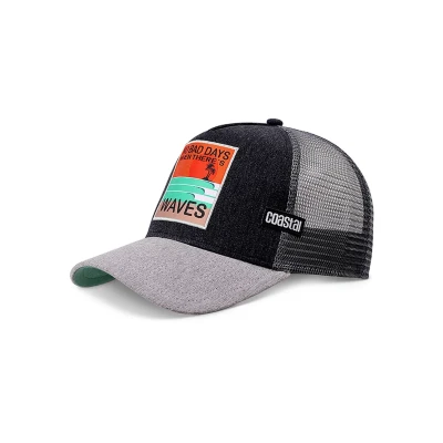 Abbildung von Coastal NO BAD DAYS Cap, Größe: One Size, Black grey