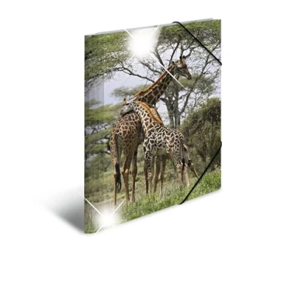Abbildung von HERMA Sammelmappe Glossy Tiere A4 PP Giraffe