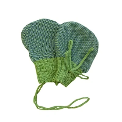 Abbildung von Disana 3410900 Strick Handschuhe Wolle grün