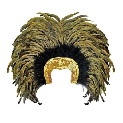 Abbildung von W WIDMANN MILANO Party Fashion Federkopfschmuck Brazil, Samba, Hut, Kopfschmuck, Accessoire, Mottoparty, Karneval