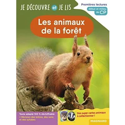 Abbildung von je découvre et lis CP Les animaux de la forêt: premières lectures, découvertes