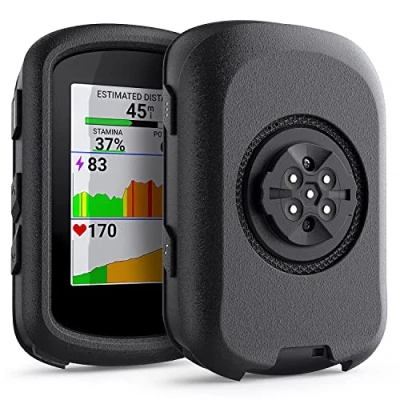 Abbildung von TUSITA Silikon Hülle Kompatibel mit Garmin Edge 540 Solar 840 Schwarz