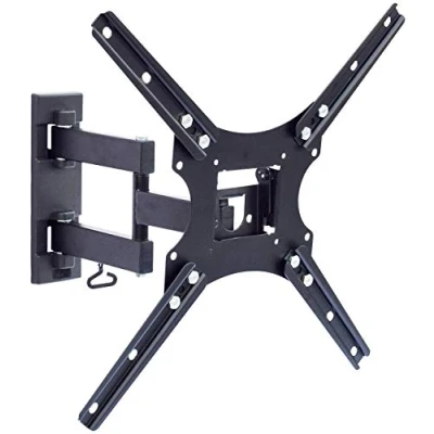 Abbildung von General Office TV Halterung: Schwenkbare /Monitor Wandhalterung, 66 140 cm (26&quot; 55&quot;), bis 30 kg (TV Wandhalter, Vesa Halterung, Fernsehen)