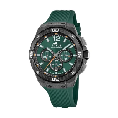 Abbildung von Lotus 18975/2 Herren Armbanduhr Chronograph Grün/Schwarz