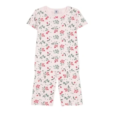 Abbildung von Petit Bateau Mädchen A0CUS Pyjacourt, Rosa/Mehrfarbig, 5 Jahre