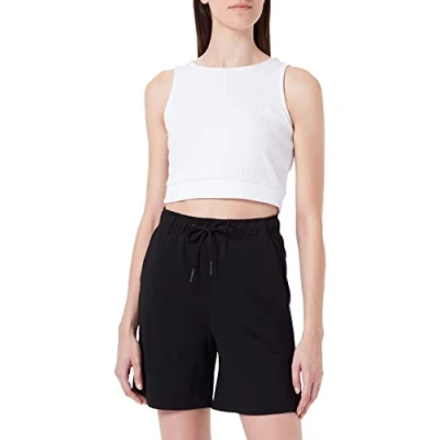 Abbildung von ONLY Damen Onlpoptrash Summer Life Loose Shorts PNT Stoffshorts, Schwarz, XS
