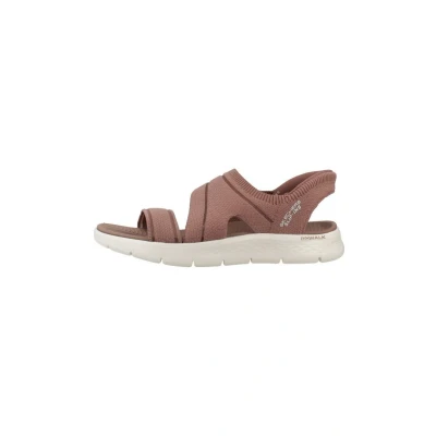 Abbildung von Skechers Damen GO Walk Flex Enticing Sandale, Brown, 42 EU