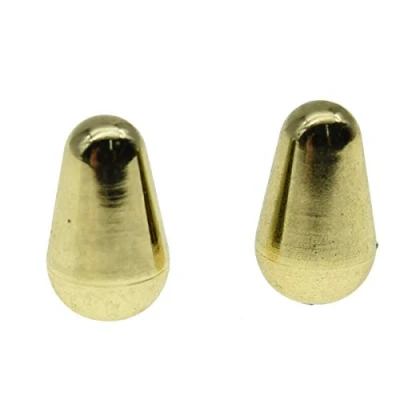 Abbildung von KAISH 2 stücke Gitarre 5 Wege Pickup Wahlschalter Tippschalter Kappe Schalter Knopf für USA Stratocaster Gold