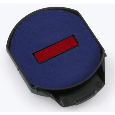 Abbildung von trodat Ersatzstempelkissen 4,5 x cm blau/rot