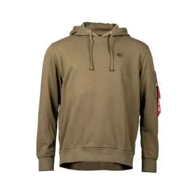 Abbildung von Alpha Industries Kapuzenpullover, Herren, Größe: Small, Dark green