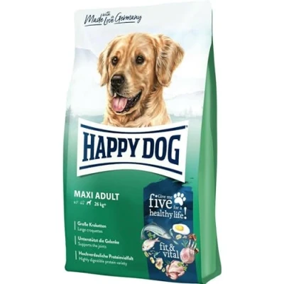Abbildung von Happy Dog 60762 Supreme fit &amp; vital Maxi Adult Hunde Trockenfutter für große 4 kg Inhalt