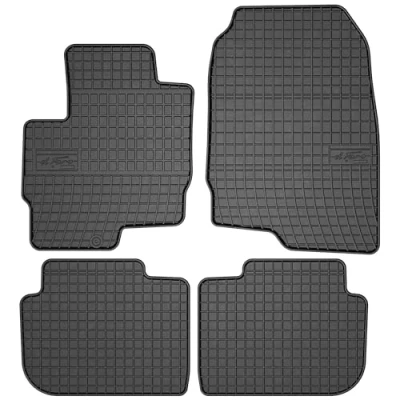 Abbildung von SMK Gummimatten auto fußmatten Satz für Mitsubishi Colt VI 2008 2012 Erleben Sie einen neuen Standard des Reisens mit rutschfesten fussmatten Mehrjahres teppiche alle Straßenverhältni
