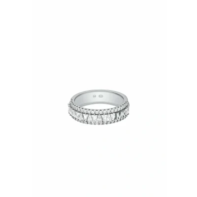 Abbildung von Michael Kors Damen Premium MK Bandring aus Sterlingsilber, MKC1637AN0407