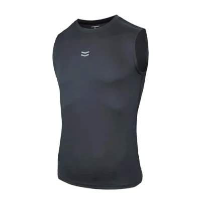Abbildung von AMZSPORT Herren Kompressionsshirt Sports Tank Top Ärmelloses Funktionsshirt Laufshirt Grau XL