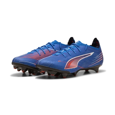 Abbildung von Ultra 6 CARBON FG Fußballschuhe Erwachsene PUMA Blue White Glowing Red