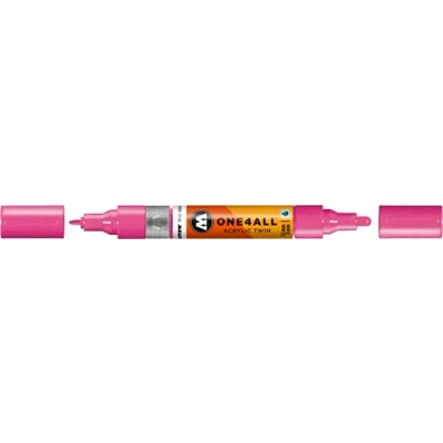 Abbildung von Molotow Permanentmarker One4All Acrylic Twin nachfüllbar 1,5 und 4mm n