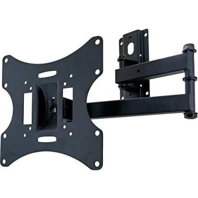 Abbildung von SCHWAIGER LWH050 011 TV Wandhalterung für Flachbildschirme mit 58 107 cm (23 42 Zoll), Halterung LED 4K OLED, Schwenkarm 3 Gelenken, max. Belastung 30 kg, schwarz