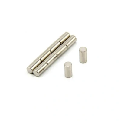 Abbildung von N42 Neodym Magnet Für Kunst, Kunsthandwerk, Modellherstellung 4mm Durchmesser x 8mm Dick 0,7kg Zug Pack von 100