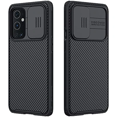 Abbildung von OnePlus 9 Pro Hülle Kunststoff Nillkin Hard Case/Backcover Handyhülle Schwarz