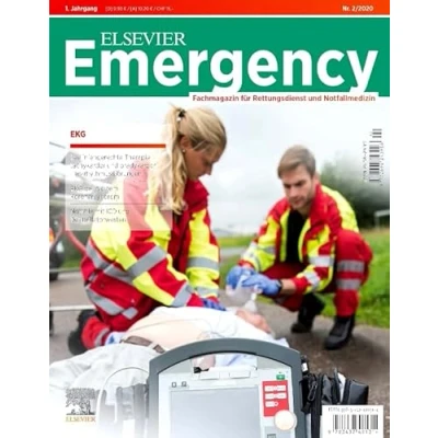 Abbildung von Elsevier Emergency. EKG. 2/2020: Fachmagazin für Rettungsdienst und Notfallmedizin.