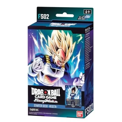 Abbildung von Bandai Sammelkarte Super Card Game Fusion World FS02 Vegeta Starter Deck EN