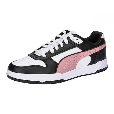 Abbildung von PUMA Unisex RBD GAME Low Top Trainers, WHITE FUTURE PINK BLACK, 40 EU