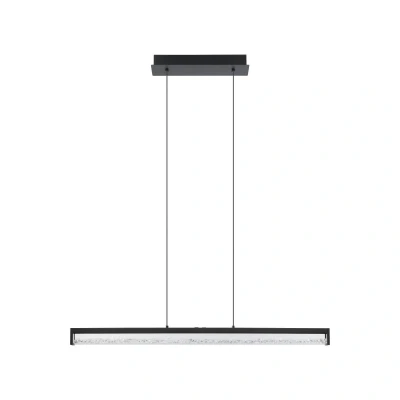 Abbildung von Eglo 900895 Hängeleuchte CARDITO 1 Alu, Stahl schwarz LED 6X6W 2700 5000K L:100cm B:8cm H:110cm mit Touchdimmer