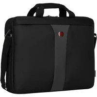 Abbildung von Wenger Laptoptasche &quot;Legacy, schwarz/grau&quot;, mit 17 Zoll Laptopfach und ShockGuard Schutzsystem