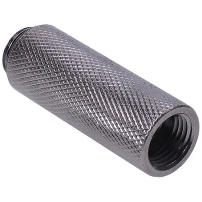Abbildung von Verlängerung G1/4 auf 50mm gerändelt black nickel