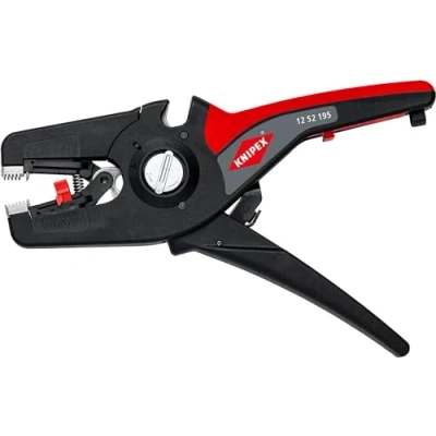 Abbildung von Knipex PreciStrip16, Schutzisolierung, 180 g, Schwarz, Rot