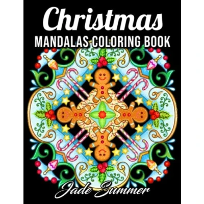 Abbildung von Christmas Mandalas: An Adult Coloring Book with Fun, Easy, and Relaxing Pages for Lovers (Christmas Books)