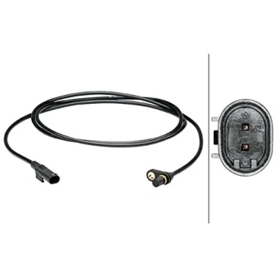 Abbildung von HELLA 6PU 012 679 141 ABS Sensor Hinterachse aktiver 2 MERCEDES BENZ: Sprinter 3.5 T Kastenwagen, 5 Pritsche/Fahrgestell