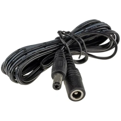 Abbildung von Verlängerungskabel für Netzteile 1,5m I 5,5mm / 2,1mm Stecker Netzteil Ladegerät Niedervolt universal einsetzbar LED Stripe Reader Lampen Leuchten