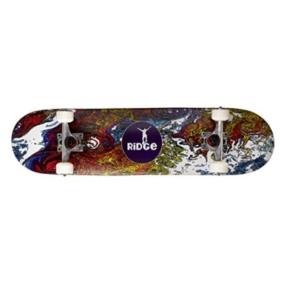 Abbildung von Ridge Skateboard Doppel Kick Trick Ahorn CONCAVE Board, Mehrfarbig, MR31