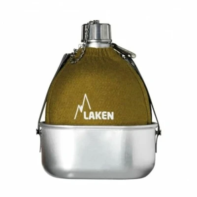 Abbildung von Laken M10265 Aluflasche Classic 112 mit Topf, Kaki