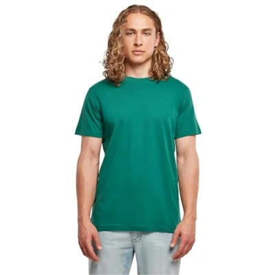 Abbildung von Build Your Brand Herren BB010 Basic Round Neck T Shirt, Green, 3XL