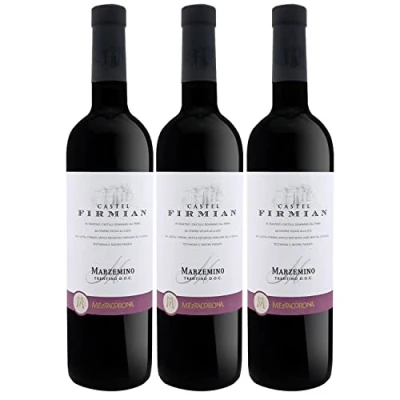 Abbildung von Castel Firmian Marzemino Trentino DOC Rotwein Wein trocken Italien I FeinWert Paket (3 Flaschen)