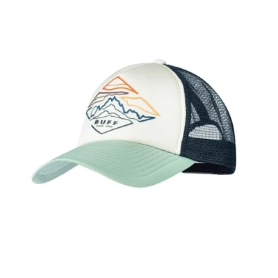 Abbildung von Buff Trucker Luster Flint Unisex Cap, Größe: One Size, Turquoise/white