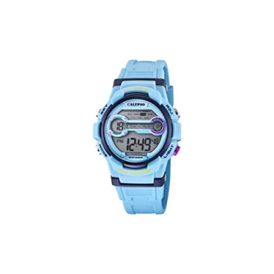 Abbildung von Calypso Uhr Für Kind K5808/2 Digital Crush Multi Silikon Case BlauSilikon Band