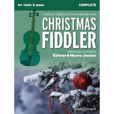 Abbildung von Christmas Fiddler (Violin/Piano): Music from Europe and America. Violine (2 Violinen) und Klavier, Gitarre ad libitum. (Fiddler Collection)