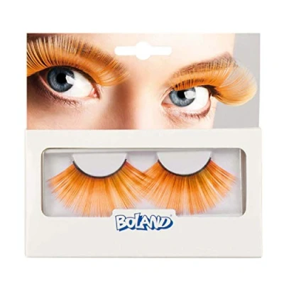 Abbildung von Boland Selbstklebende Wimpern XL, 1 Paar, künstliche Wimpern, einfaches Auftragen, Augenaufschlag, Mottoparty, Karneval