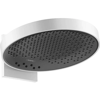 Abbildung von hansgrohe Regenduschkopf &quot;Rainfinity&quot;, (Kopfbrause, Wandanschluss), 360 3 Strahlarten mit Wandanschluss
