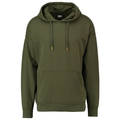 Abbildung von Urban Classics Hoody Kapuzenpullover, Herren, Größe: Large, Olive